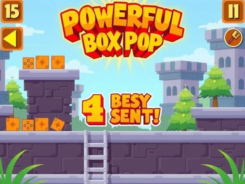 Powerful Box Pop gameplay screenshot